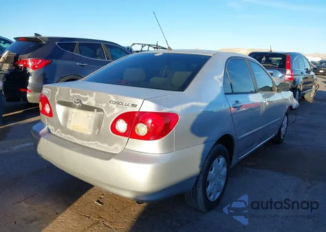 2006 Toyota Corolla Le from USA, damaged, VIN JTDBR32E060089313